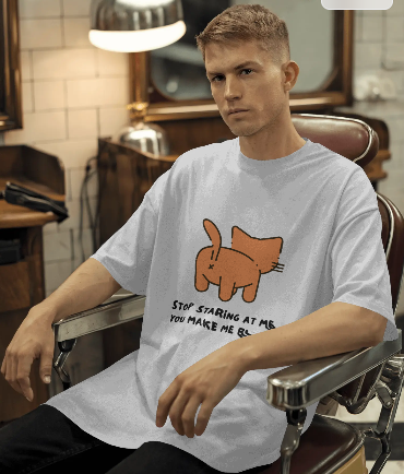 CAt Oversized T-shirt
